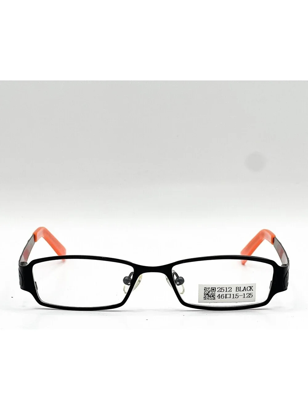 Unbranded 2512 Black Authentic Eyeglasses 46-15-125